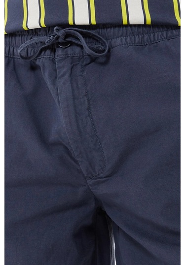 Lacoste Men's Regular Fit Cotton Bermuda Shorts Erkek Kargo Cepli Bermuda Şort Lacivert