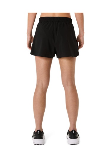 Asics Asıcs Core Splıt Short Kadın Black/pure Silver Şort 2012d182-001 Black/pure Silver