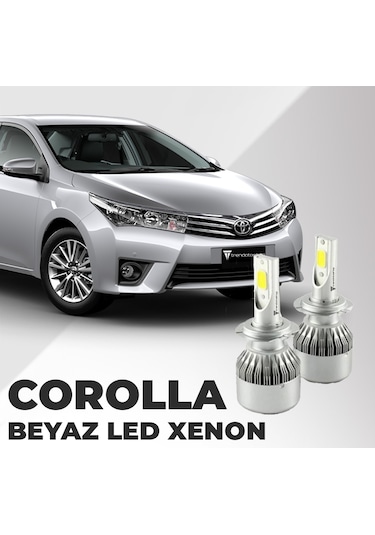 Oyota Corolla Uyumlu 2004-2012 Şimşek Etkili Sis Led Xenon Far Ampulü