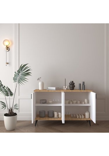 4 Kapaklı Modern Konsol