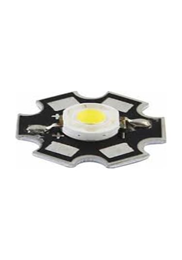 3 Adet 1 W Beyaz Powerled Soğutucu Lehimli