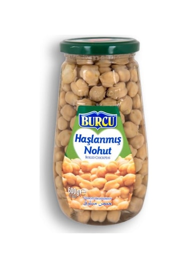 Burcu Haşlanmış Nohut 600 G
