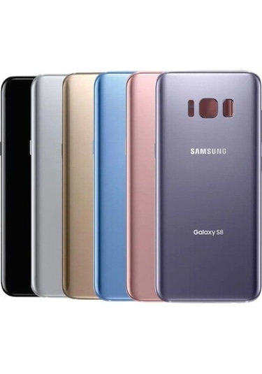Samsung Uyumlu Galaxy S8 G955 Arka Kapak Cam Pil Batarya Kapağı