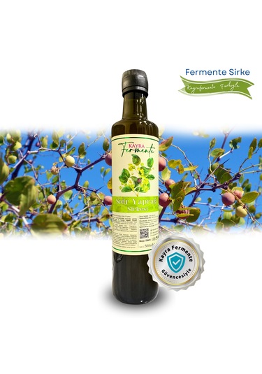 Kayra Fermente Sidr Yaprağı Sirkesi 500 Ml