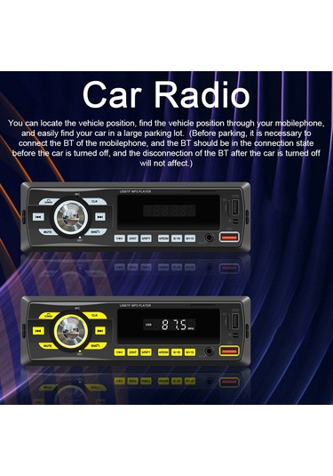 Samdoo Araç İçin Akıllı Bluetooth Fm Vericili Mp3 Çalar - Sesli Asistan Ve Telefon Kontrolü