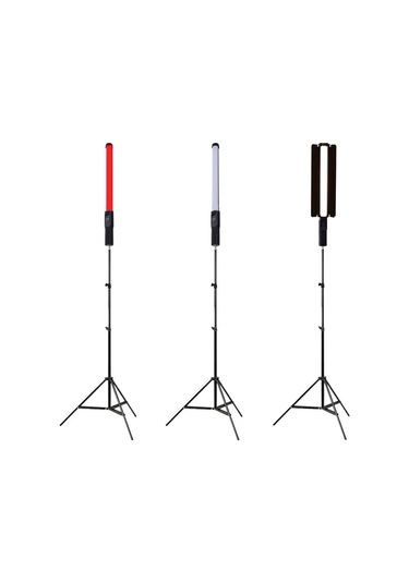 Gdx ST-50 RGB Led Tüp Işık 3'lü Set