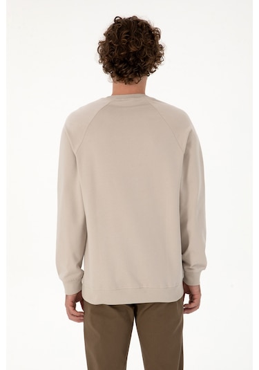 U.s. Polo Assn. Erkek Taş Sweatshirt 50313752-vr049 Tas