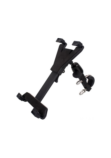 Youtek Bisiklet Ve Motosiklet İçin 7-10 İnç Tablet Tutucu, Dayanıklı Navigasyon Aparatı, Siyah, Kolaysız Kurulum, Dürtüye Dayanıklı Konstruksiyon Siyah