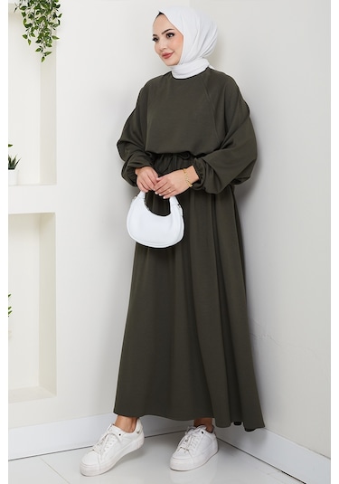 Evsan Tunik Etek Oysho İkili Takım 1650 - Haki Haki
