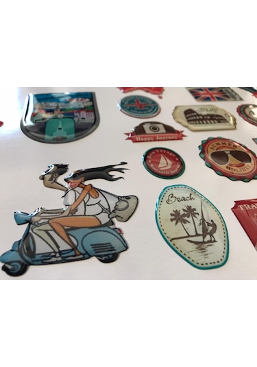 Vespa Set Damla Sticker N11.42736
