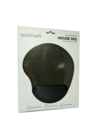 Addison 300521 Bilek Destekli Ergonomik Mouse Pad 22X20Cm