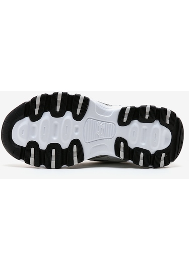 Skechers Arch Fit D'Lites Kadın Sneakers - Beyaz 149805 WBK Beyaz