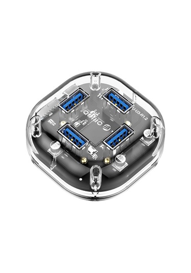 Sones Orıco H4u-u3 4 Bağlantı Noktalı Şeffaf Hub