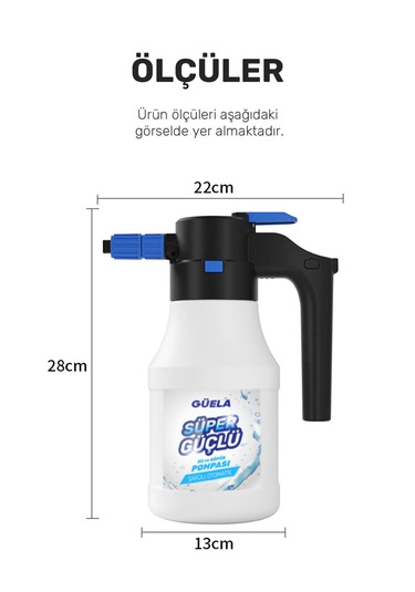 Yeni Model Şarjlı Otomatik Yüksek Basınçlı Oto Araba Yıkama Ve Te