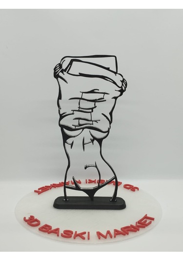 Bayan-41 Masa Dekor Hediye Fikri Sanat Heykeli