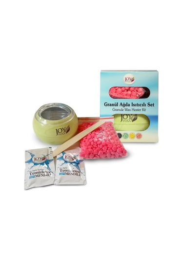 Joy Wax Granül Boncuk Ağda Pudralı Ağda Isıtıcılı Set