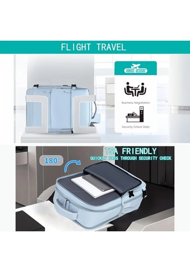 Cordial Kadınlar İçin Siyah Moda Çok Fonksiyonlu 15.6 İnç Dizüstü Bilgisayar Ve Ayakkabı Bölmeli Seyahat Sırt Çantası Siyah