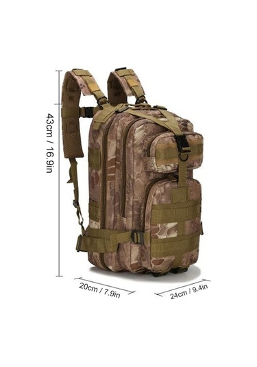 Dancemonkey Açık Hava Taktik Sırt Çantası Molle Saldırı Paketi Kamp Yürüyüş Avc Kamuflaj Kamuflaj