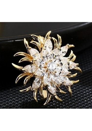 Novahub Klasik Zarafet, Çok Yönlü Bauhinia Manyetik Toka, Kaban Aksesuarları, Işık Önleyici İğneler, Broş Aksesuarları Altın Altın