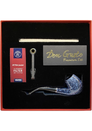 Atomic German 9Mm Başlangıç Pipo Seti Smooth Siyah Boxin