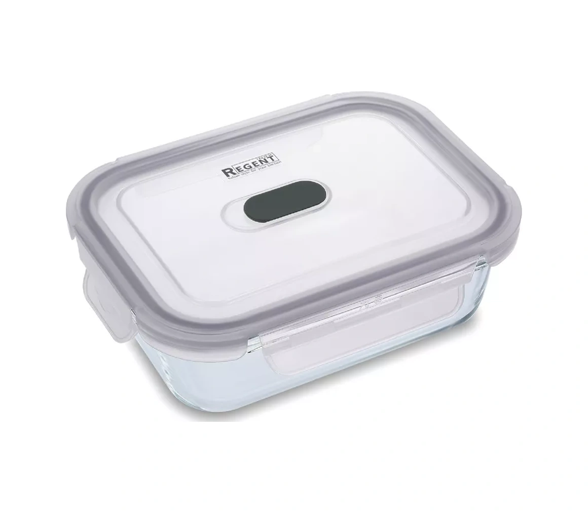 Regent İnox Cam Kapaklı Yemek Kabı 178003641 Beyaz
