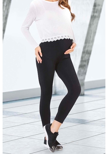 Aytuğ Kadın Siyah  Hamile Taytı - Ty-15Siyahxl Siyah