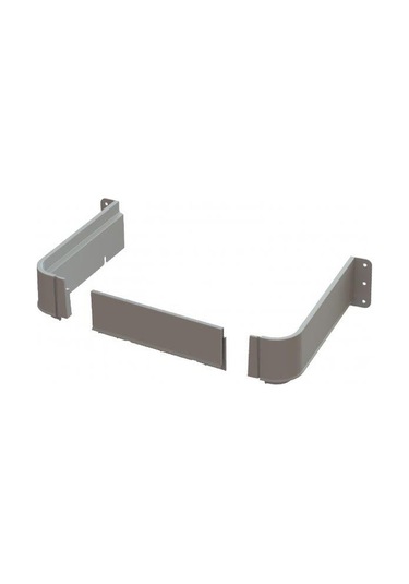 Mesan Yeni Nesil Gider Kapama Plastik  Gri 30cm (0204)