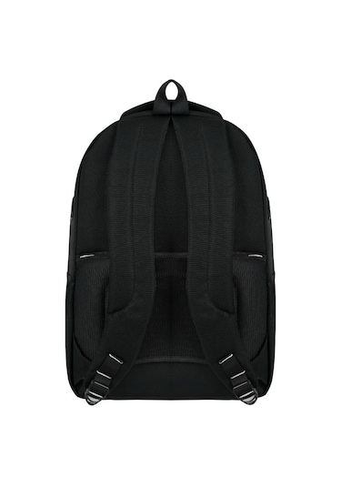 Unisex Okul Sırt Çantası Lise-ortaokul Sırt Çantası 47 30 Cm Kalın Su İtici Kumaş Siyah