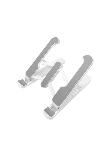 Pazly 7 Kademe Ayarlanabilir Katlanabilir Telefon & Tablet Standı - Ergonomik Taşınabilir Siyah Beyaz Pembe Renkli