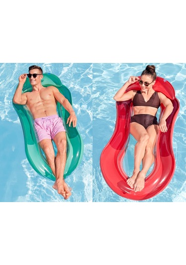 Bestway Hava Yatağı Hydroluxe 160 X 84 Cm, Çeşitli Çok Renkli