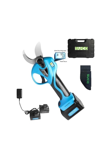 Suca Sc 8611a Led Ekranlı Akülü Budama Makası 40 Mm