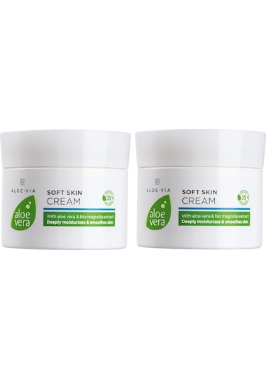 LR Aloe Vera Soft Skin Hassas Cilt Nemlendirici Krem 2 x 100 ML