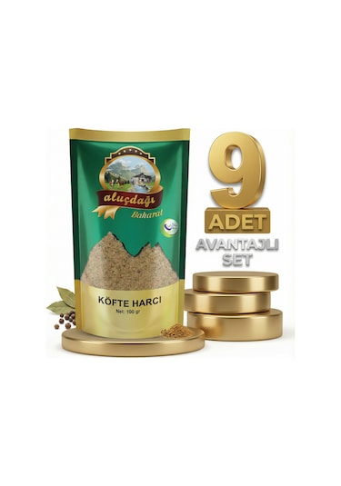 Aluçdağı Izgara Köfte Harcı 9x100 Gr