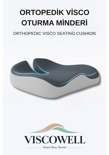 Ortopedik Visco Oturma Minderi