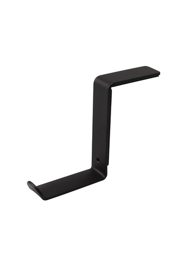 Sones 2 Adet Jd045 Bilgisayar Başlığı Kulaklık Askısı Çok İşlevli Metal Sergileme Rafı Siyah