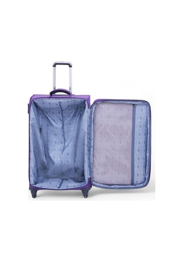 U.s. Polo Assn. Mor Kumaş Unisex Orta Boy Valiz Plvlz22817b-o Mor