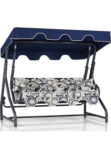 Erinöz Ruta 3 Kişilik Bahçe Balkon Teras Salıncak (419534883) Antrasit