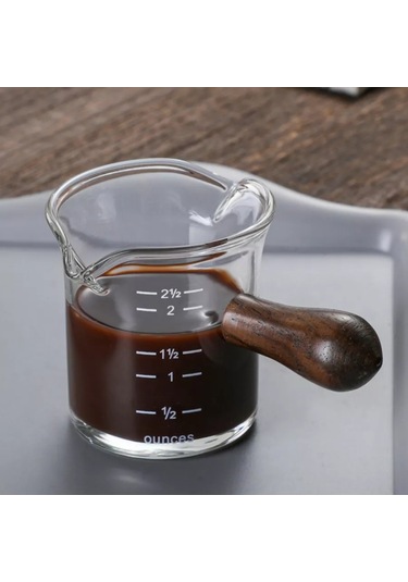Coffeekoff Cam Ölçü Kabı, Espresso Pikeleri Ve Shot İçin, 70 Ml 193325081 Beyaz