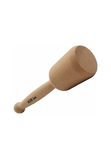 Rox Wood Dikey Silindir Ahşap Tokmak 23 X 5.5 Cm