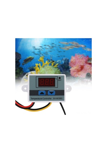 Vkemall Dijital Sıcaklık Kontrol Cihazı -50 C/+110 C 0.1 C Hassasiyetli 220v Mikroişlemci Termostat