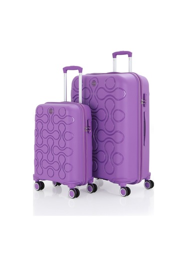 Mçs Polipropilen 2li Valiz Seti Büyük & Kabin V376 S23sy1000050-set 00014 Mor