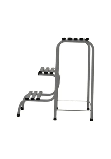 Tabureli Merdiven Sar1151 Gri