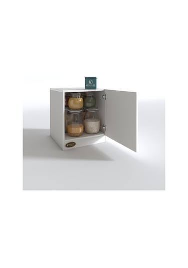 Kenzlife Kapaklı Mutfak Dolabı Melek39 Byz 039x039x39 Banyo Ofis Komodin M