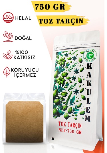 Kakulem Öğütülmüş Toz Tarçın 750 G