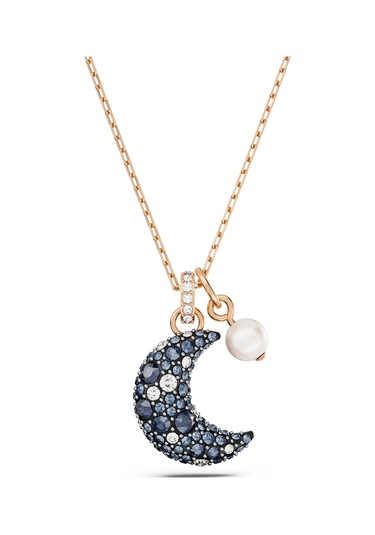 5671585 Swarovski Kolye Luna:pend Mul/ros Siyah