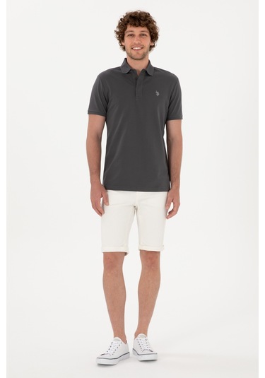 U.s. Polo Assn. Erkek Antrasit Tişört Basic 50306015-vr006 Antrasit U.s. Polo Assn. Erkek Antrasit Tişört Basic 50306015-vr006 Antrasit