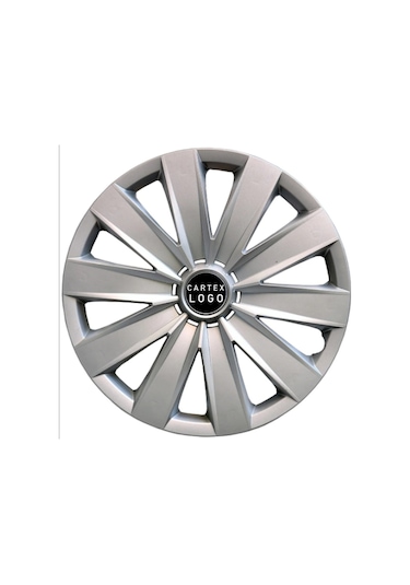 Citroen C3 16'' Inç Gri 4lü Set Jant Kapağı Çelik Jant Görünümlü
