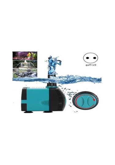 Tongxida Deniz Tankı Pompa, Akvaryum Sirkülasyon Cihazı, Mavi, Plasti K, Avrupa Standartı Derin Çekici