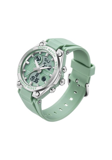 Kadın Dijital Saat Spor Su Geçirmez Saat Analog Askeri Taktik Saat Led Arka Aydınlatmalı Alarm Kronometre Diğer