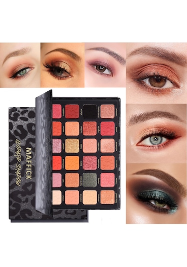 Padalink 24 Renkli Göz Farı Paleti - Mat Ve Parlak Tonlar, Yoğun Pigmentasyon, Kalıcı Renk, Ev Günü & Özel Davetler İçin